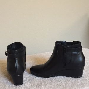 Women’s black ankle boots